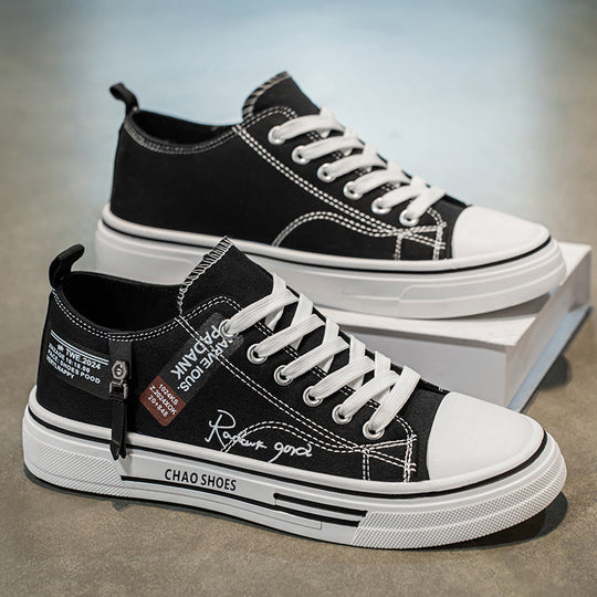 Damen lässige Sneakers aus strapazierfähigem Canvas mit modernem Design R&B