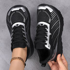Damen Freizeitsneaker mit atmungsaktivem Mesh-Obermaterial und dämpfender Sohle