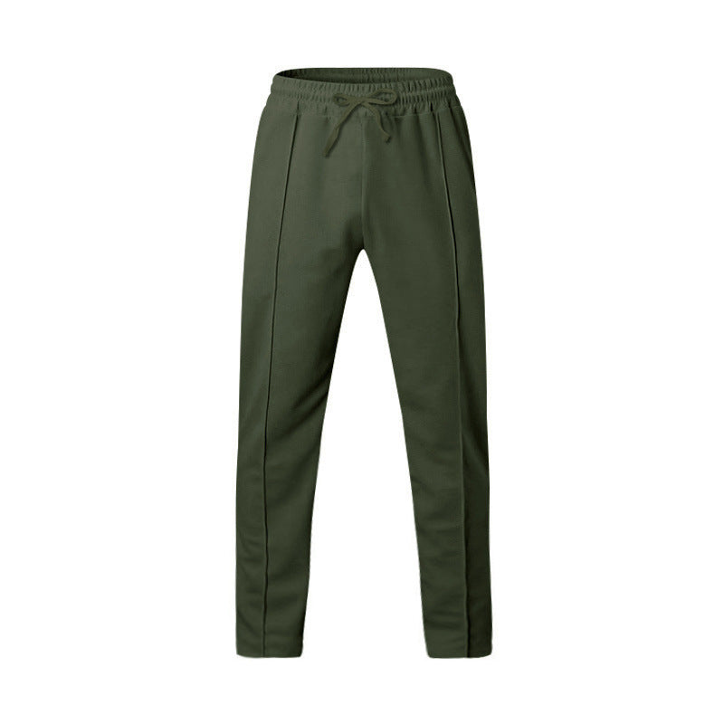 Herren nan sportliche Jogginghose mit elastischem Bund und vorderer Mittelnaht R&B