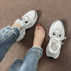 Damen Sportliche Lauf-Sneaker mit atmungsaktiver Mesh-Oberfläche und dämpfender Sohle R&B