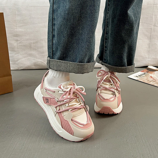 Damen Sportliche Sneakers mit atmungsaktiver Mesh-Oberfläche und dämpfendem Komfort R&B