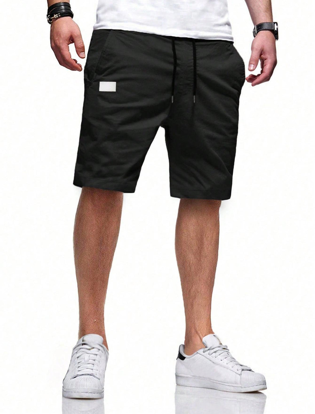 Herren bequeme Sport Shorts mit praktischen Taschen und elastischem Bund R&B