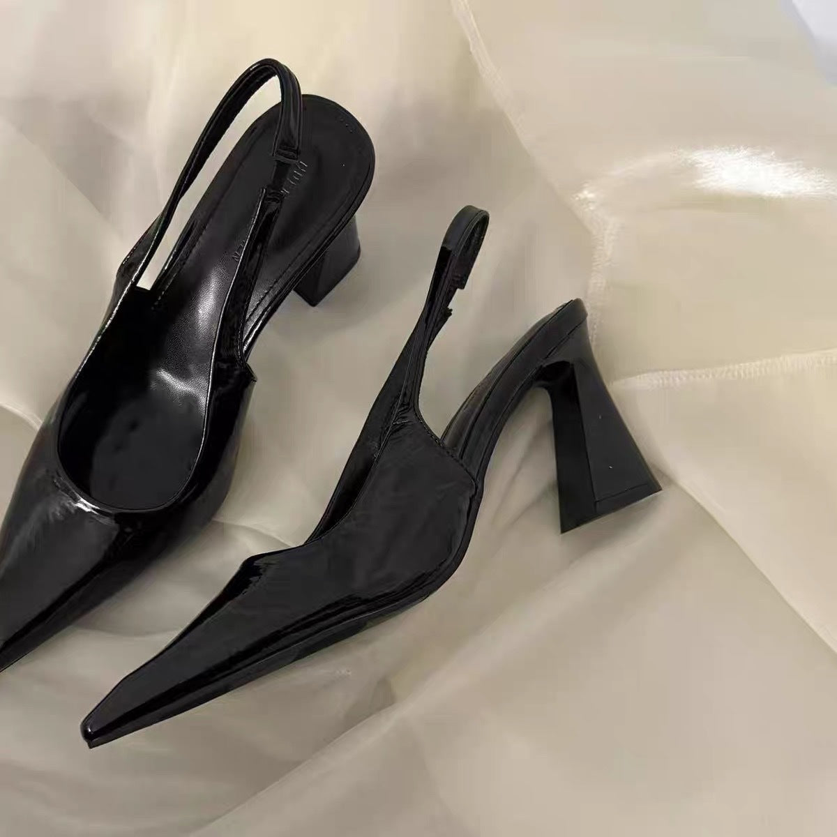 Damen Slingpumps mit Blockabsatz R&B