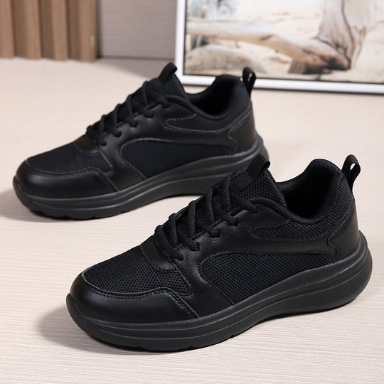 Damen Sportliche Sneakers mit atmungsaktivem Mesh-Obermaterial und dämpfender Sohle R&B