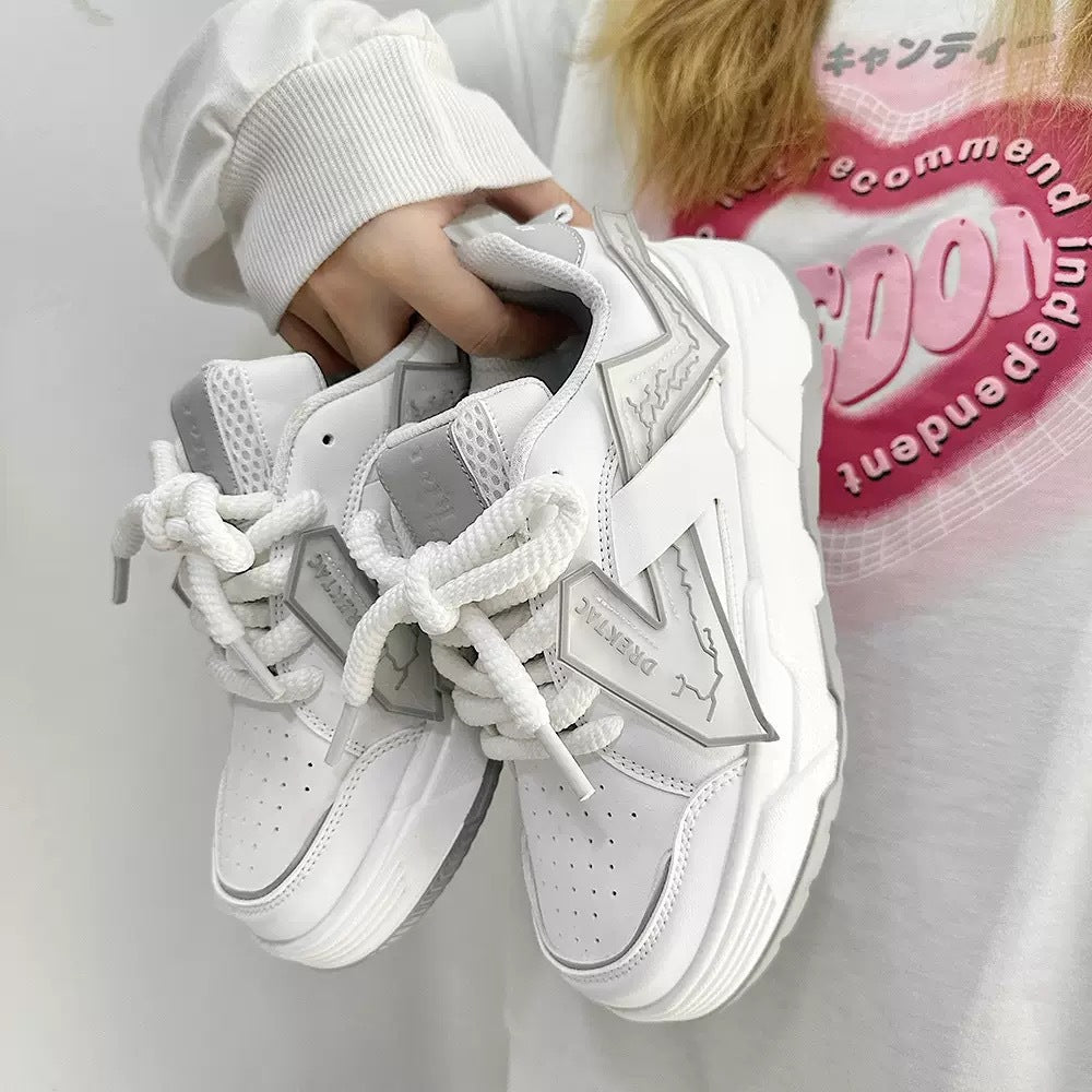 Damen modische Sport Sneakers mit innovativem Design und atmungsaktiven Materialien R&B