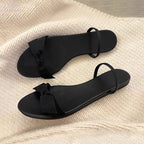 Damen Zehentrenner-Sandalen mit elegantem Knotendesign R&B