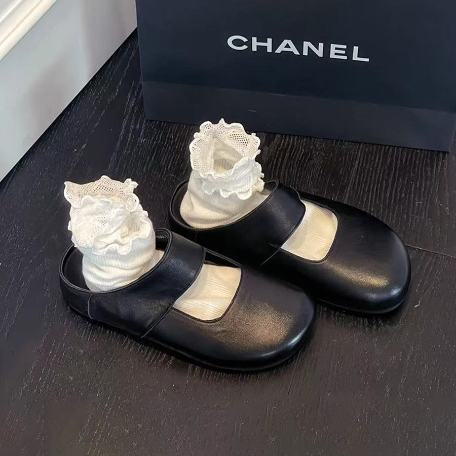 Damen Mokassins mit verstellbarem Riemen und weichem Innenfutter R&B