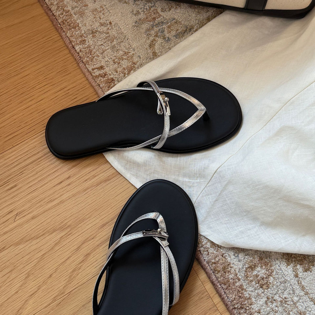 Damen Elegante Riemensandalen mit modischem Riemendesign und komfortablem Fußbett R&B