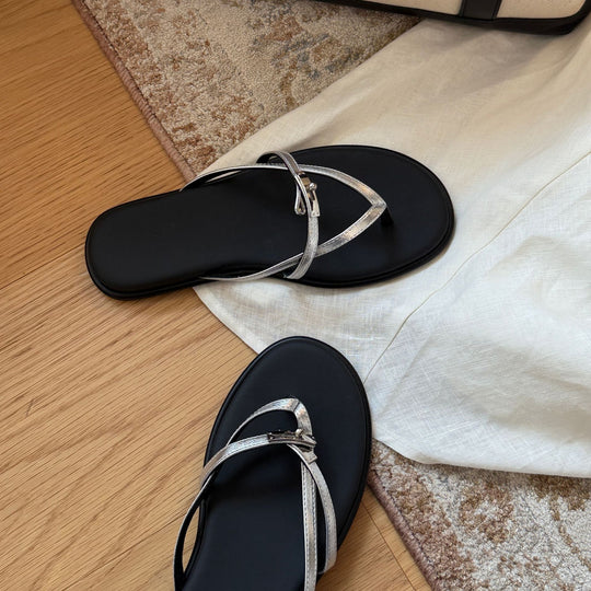 Damen Elegante Riemensandalen mit modischem Riemendesign und komfortablem Fußbett R&B