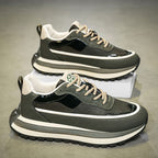 Damen Sportliche Sneaker mit dämpfender Profilsohle und modischen Akzenten EB