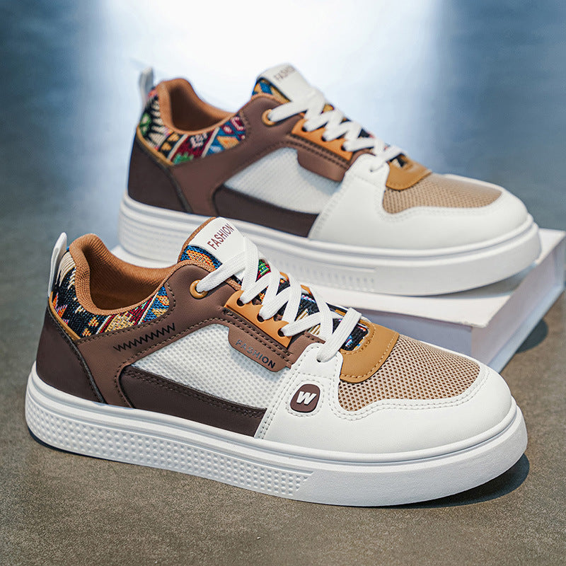 Damen Sportliche Sneakers mit modischem Ethno-Design R&B