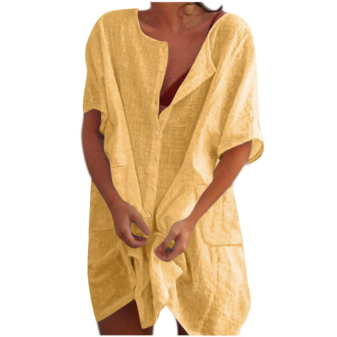 Damen lässiges Strandkleid R&B
