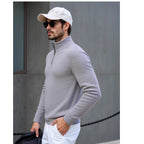 Herren Rollkragenpullover mit modernem Strukturdesign R&B