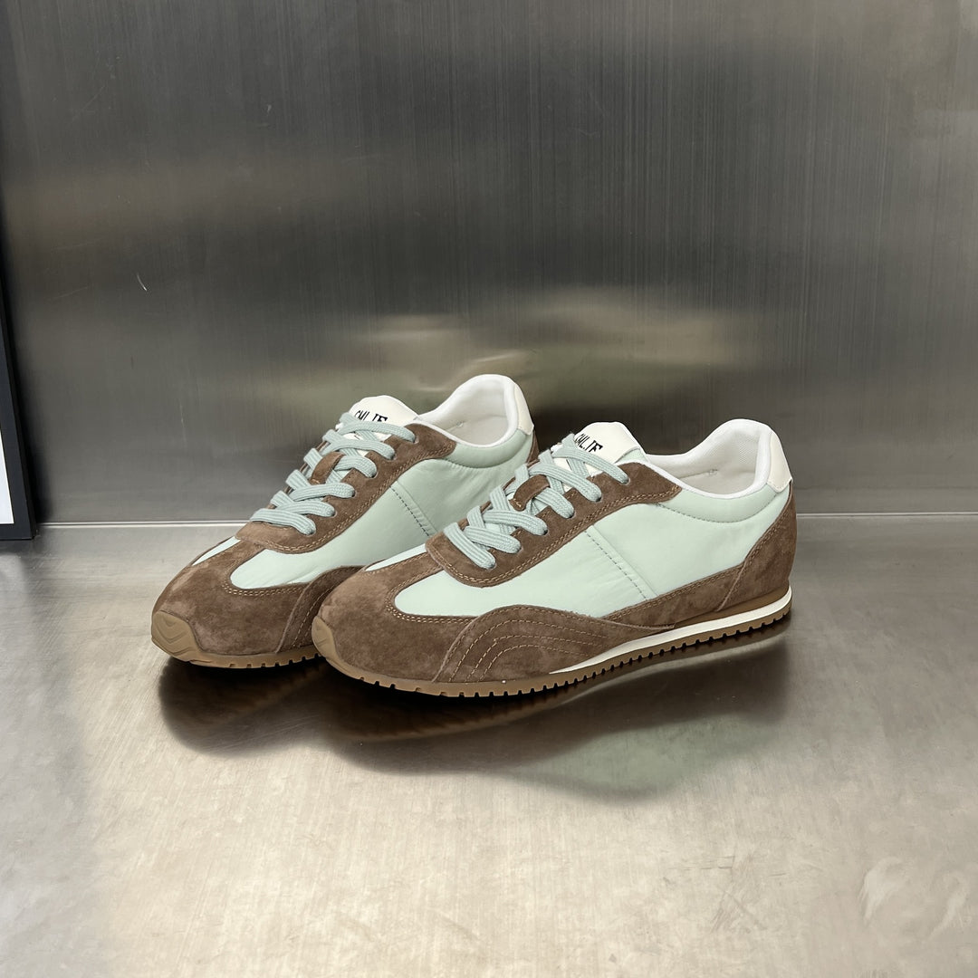 Damen Sportliche Sneaker mit atmungsaktiver Mesh-Oberfläche und rutschfester Sohle R&B