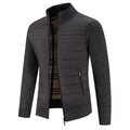 Herren lässige Steppjacke mit Strickärmeln R&B