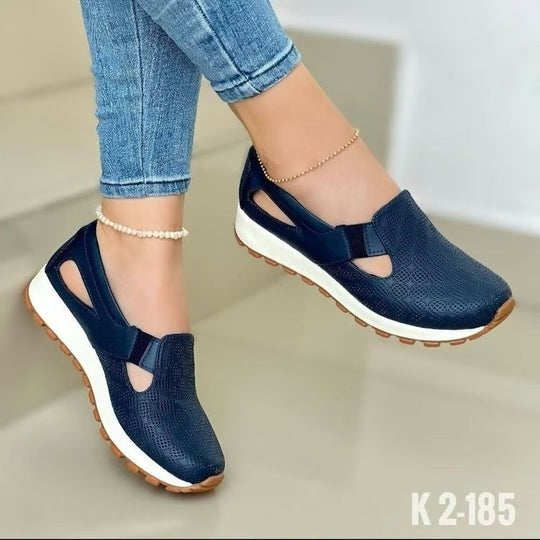 Damen Komfortable und stilvolle Slip-On Schuhe R&B