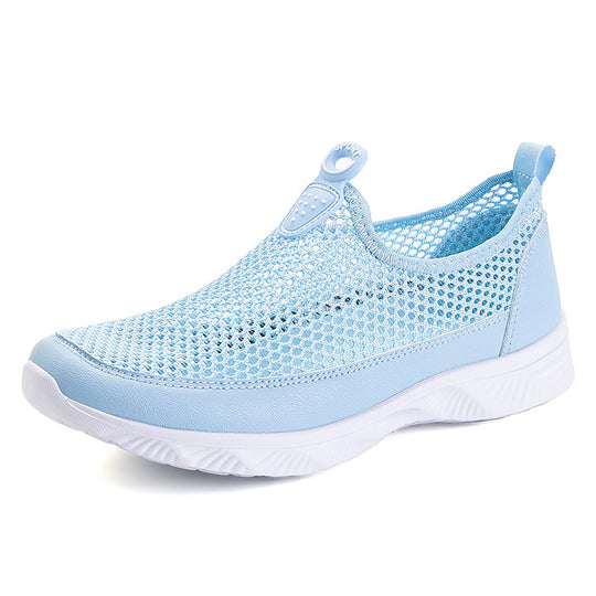 Damen Sportliche und atmungsaktive Slip-On Sneakers R&B