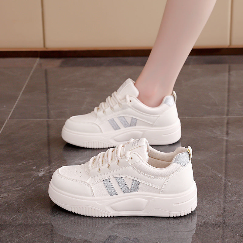 Damen Sportliche Sneaker mit gepolsterter Sohle und modischem Obermaterial R&B