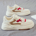 Damen Modische Sneakers mit atmungsaktiver Mesh-Oberfläche und rutschfester Laufsohle R&B