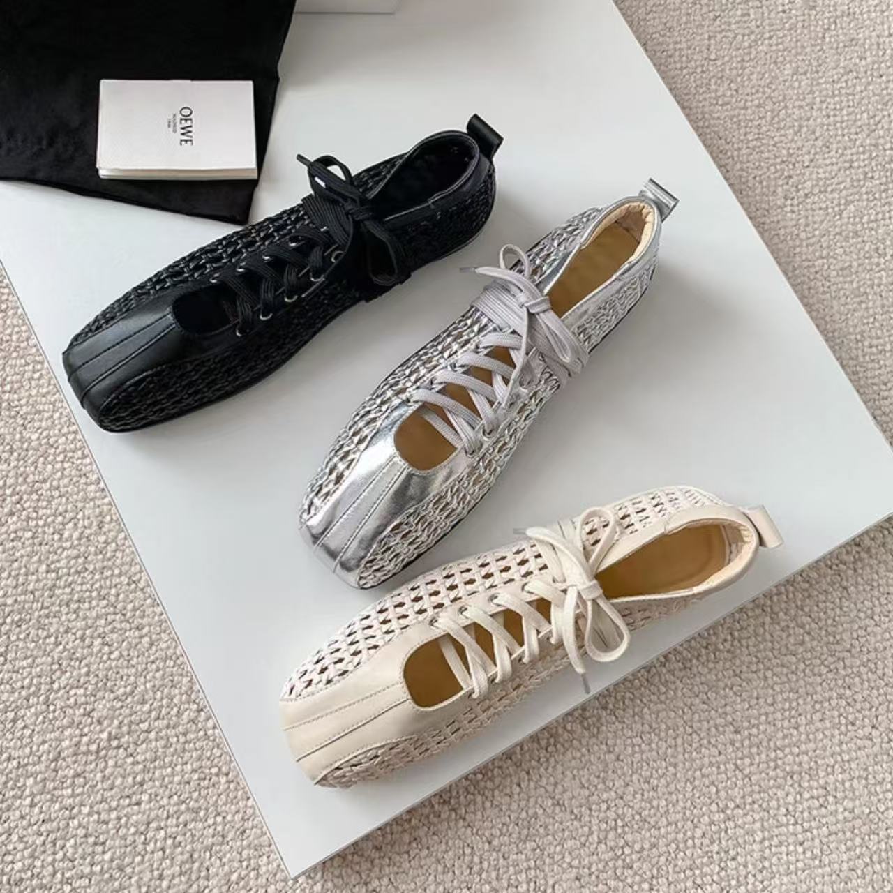 Damen Atmungsaktive Sneakers mit luftiger Netzstruktur und flexibler Sohle R&B
