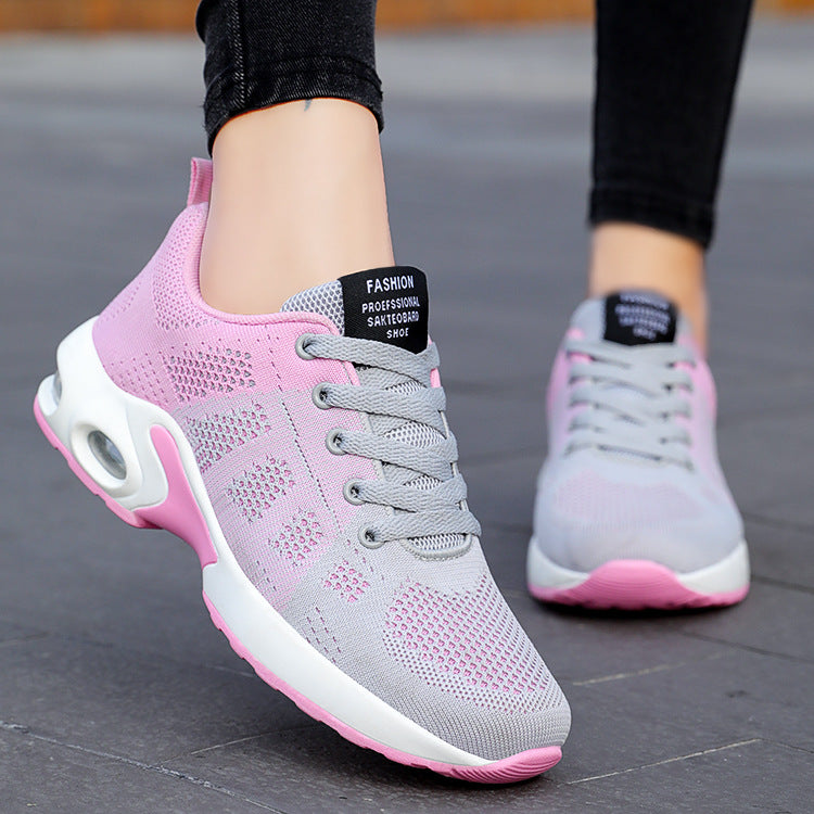 Damen Atmungsaktive Sportschuhe mit dämpfender Sohle und elastischem Obermaterial R&B