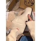 Damen Trendige Winterboots mit kuscheligem Innenfutter und stylischer Schnürung R&B
