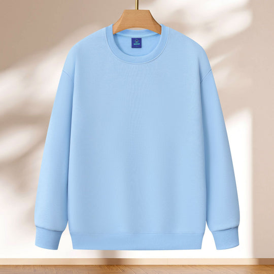 Damen lässiges Sweatshirt mit breiten Schultern und weichem Innenfutter R&B