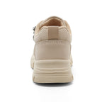 Damen Sportliche Sneaker mit trendiger Reißverschluss-Applikation und komfortabler Sohle R&B