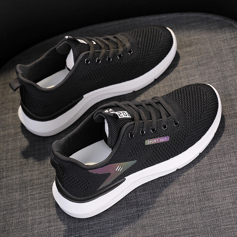 Damen Sportliche Lauf-Sneaker mit atmungsaktivem Mesh-Obermaterial und innovativer Dämpfungstechnologie R&B