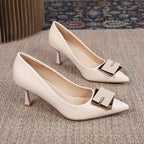 Damen elegante Pumps mit glamourösem Schmuckdetail R&B