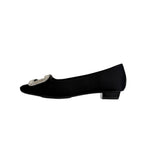 Damen Ballerinas mit funkelnder Schnalle R&B
