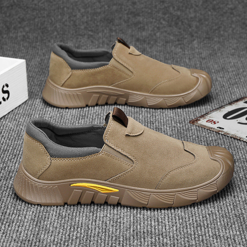 Damen Bequeme Slip-On Sneaker mit atmungsaktiver Innensohle R&B