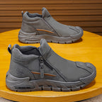 Damen Modische Stiefel mit praktischem Reißverschluss und dämpfendem Komfort