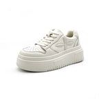 Damen Plattform-Sneaker mit trendstarker dicker Sohle und atmungsaktivem Obermaterial R&B