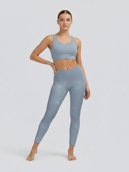 Damen Sportlegging mit stilvollem grafischen Design R&B