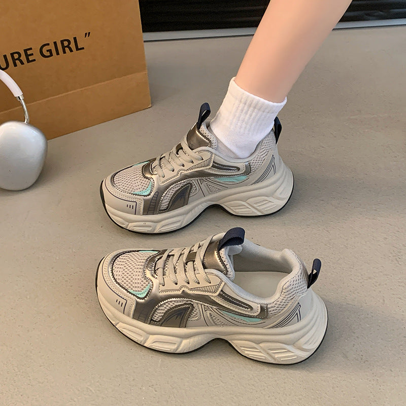 Damen Sportliche Hochleistungs Sneakers mit reflektierenden Elementen R&B