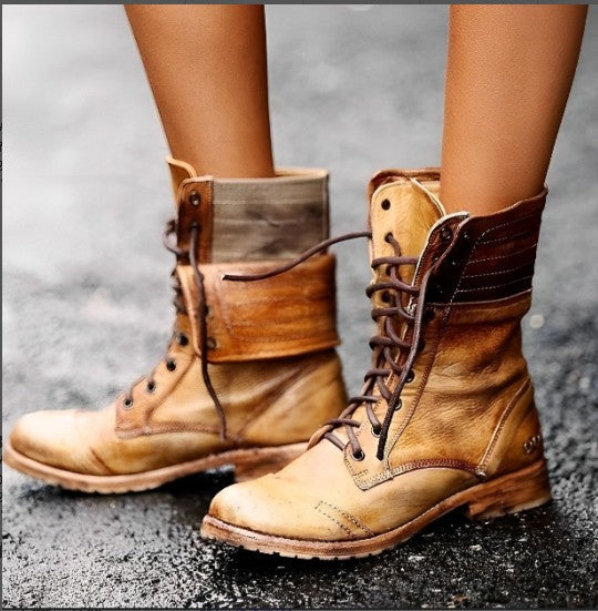 R&B | Stylische Vegan Lederstiefel