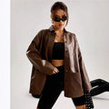 Damen Modische Oversized jacke R&B