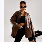Damen Modische Oversized jacke R&B