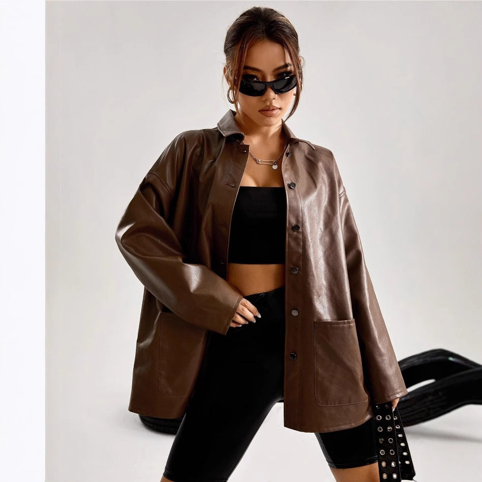 Damen Modische Oversized jacke R&B