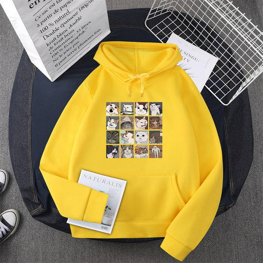 Damen Sweatshirt mit Tier-Motiv R&B