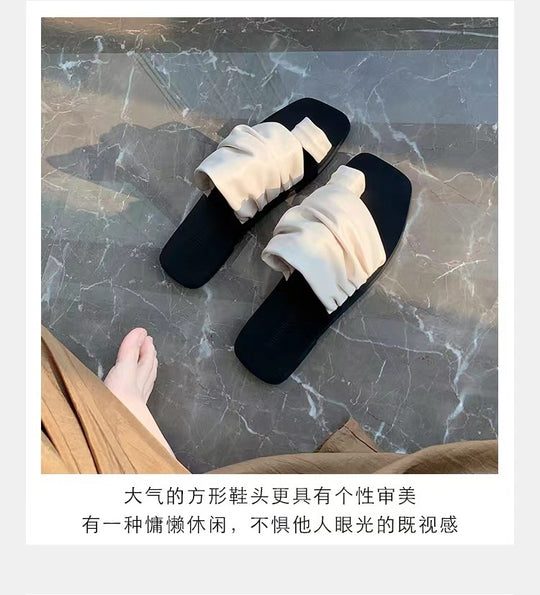 Damen Slipper mit strukturiertem Obermaterial und bequemer Fußbettgestaltung R&B
