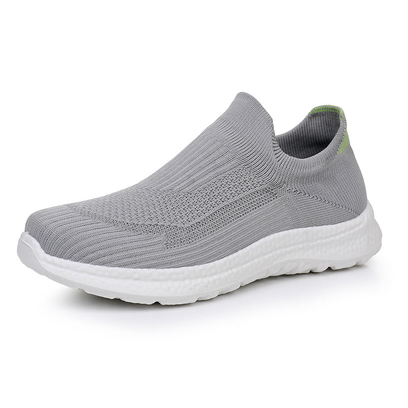 Damen Sportliche Slip-On Sneakers mit atmungsaktivem Obermaterial und weichem Fußbett R&B
