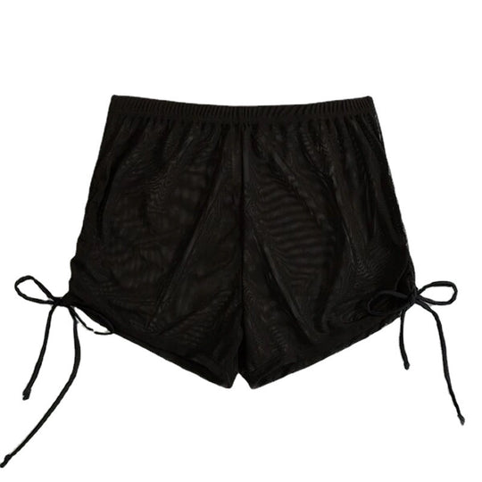 Damen Badeshorts mit seitlichen Raffungen R&B