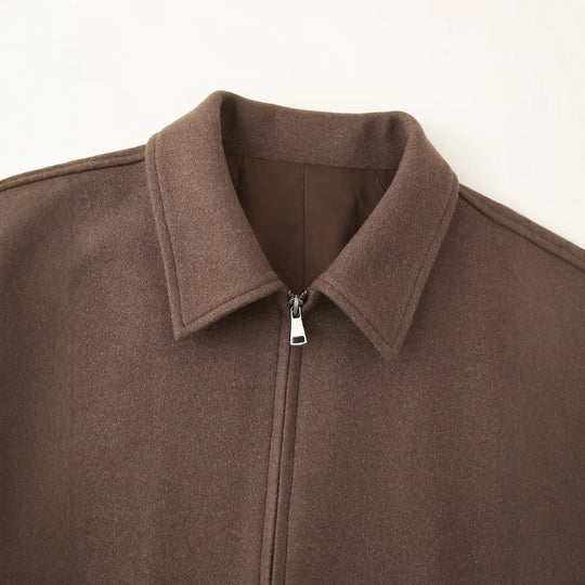 Damen Übergangsjacke mit Stehkragen und modernem Reißverschluss R&B