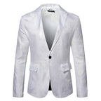 Herren eleganter Blazer mit Paisleymuster