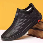 Damen Komfortable und stilvolle Slip-On Lederschuhe R&B