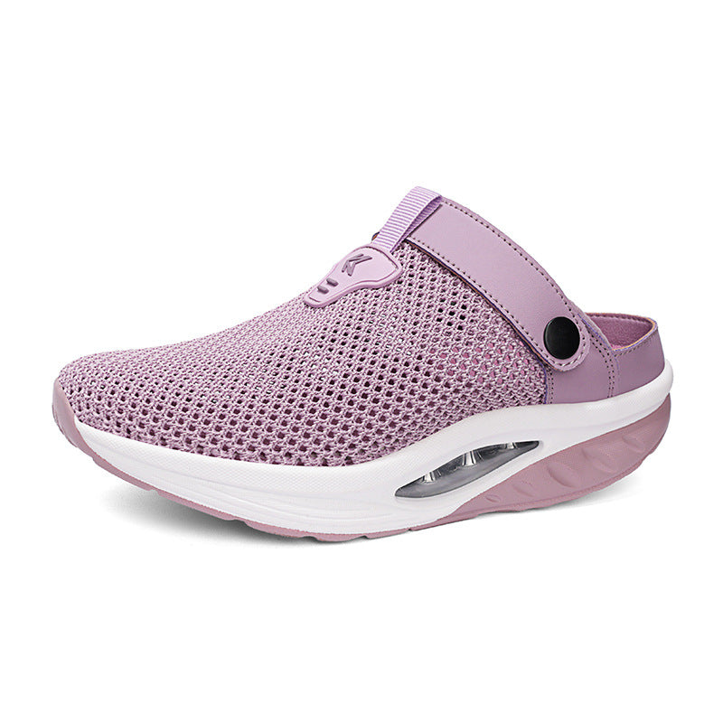 Damen Atmungsaktive Clogs mit dämpfender Sohle R&B