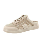Damen leichte Slip-On Sneakers mit atmungsaktiver Mesh-Oberfläche R&B