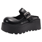 Damen modische Plateau-Sandalen mit verstellbarem Riemen R&B